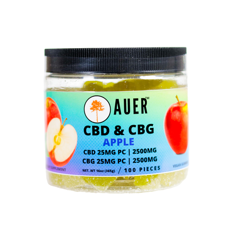 Apple Gummy | CBD & CBG Vegan Gummies