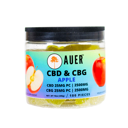 Apple Gummy | CBD & CBG Vegan Gummies