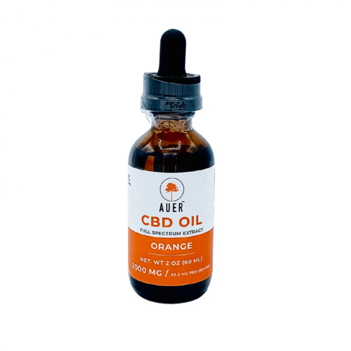 CBD Olive Oil Orange - Per Bottle